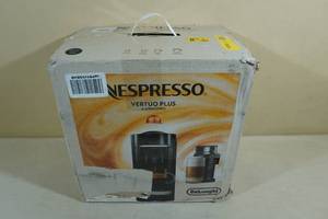 lot 3 image: Nespresso Vertuo Plus with Aeroccino 3 and 12 Coffee Pods
