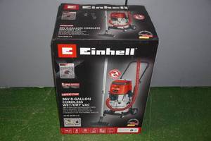 lot 17 image: Einhell 36V 8-Gallon Cordless WetDry Vac -No Battery Included