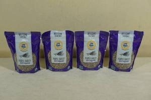 lot 31 image: 4 16oz Packs of Organic Purple Barley