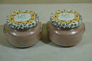 lot 45 image: 2 22oz Tyler Candle Co Warm Sugar Cookie Candles