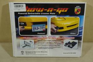 lot 106 image: Show-N-Go Powered Retractable License Plate