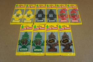 lot 120 image: 10 Little Trees Air Fresheners