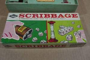 lot 134 image: Vintage Scribbage Board Game