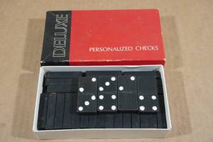 lot 135 image: Vintage Dominoes