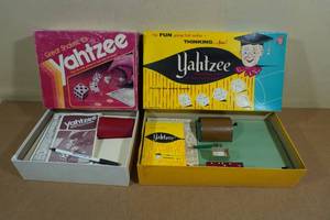 lot 138 image: 2 Vintage Yahtzee Board Games