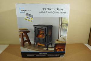lot 141 image: Mainstays 3D Electric Stove