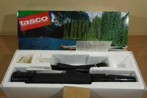 lot 158 image: Tasco 15-45 x 50mm Telescope with Tripod