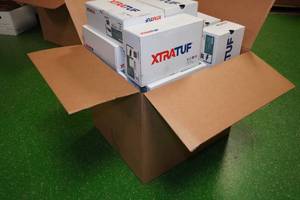 lot 223 image: RESALE LOT - Xtratuf Homer Slip-On Shoes -Sizes 4, 5, & 6 - FULL BOX