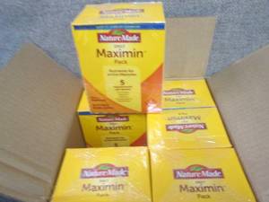 6-30 5 pks Nature Made Daily Maxim...