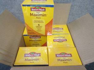 6-30 5 pks Nature Made Daily Maxim...