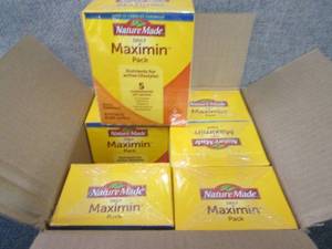 6-30 5 pks Nature Made Daily Maxim...