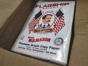 6 Reams WB Mason Flagship Bright 20...