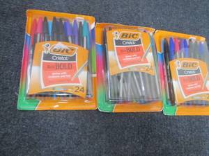 3 sets BIC� Cristal Xtra Bold Ball...