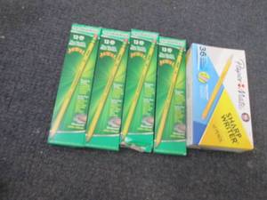 48 Ticonderoga Pencils, 36 Mechanic...
