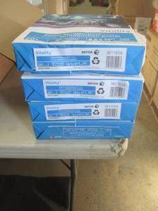 4 Reams Vitality Xerox Ivory 20 lb ...