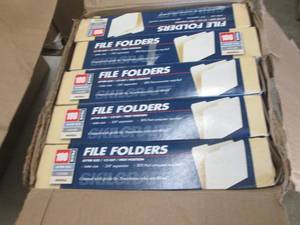 5- 100 ct Boxes Skilcraft Letter Si...