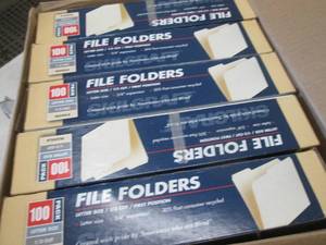 5- 100 ct Boxes Skilcraft Letter Si...