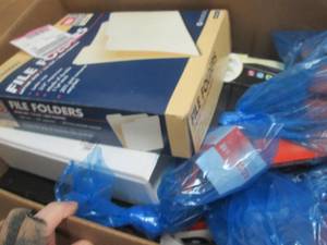 Box of Assorted Office Products...