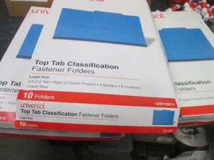 3- 10 ct Universal Top Tab  Classif...