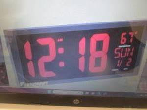 Skilcraft Led Self-Set Digital Cloc...