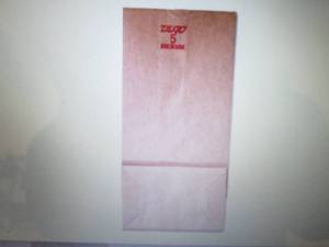 2 pks General Gx5500#5 Paper Grocer...
