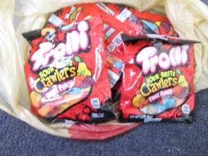 6- 3.4 oz Trolli Sour Brite Crawler...