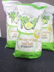 3- 16 oz Bags Valley Pop Sea Salt P...