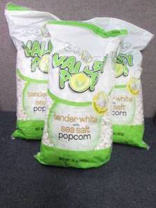 3- 16 oz Bags Valley Pop Sea Salt P...