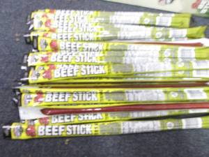 Box of 26- 1.75 oz Old Trapper Deli...