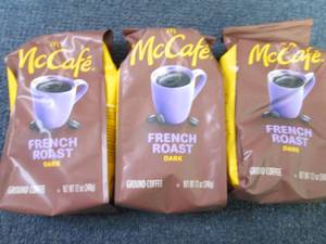 3- 12 oz McCafe French Roast Dark G...