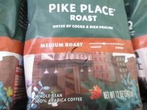 3- 12 oz Starbucks Pike Place Whole...