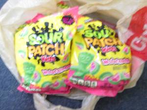 6- 8 oz Sour Patch Kids Watermelon-...