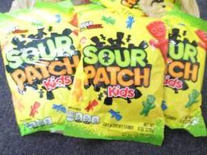 6- 8 oz Sour Patch Kids - in date...