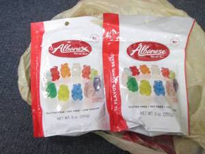 6- 9 oz Albanese Gummi Bears...