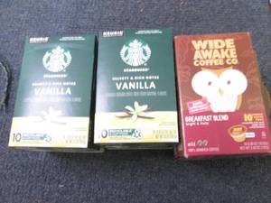 3- pks Assorted Kcups...