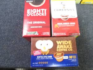 3- pks Assorted Kcups...