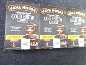 3- 6pks Java House Colombian Medium...