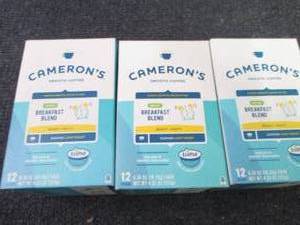 3- 12pks Camerons Decaf Breakfast ...