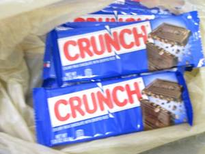 12- 1.55 oz Crunch Bars...