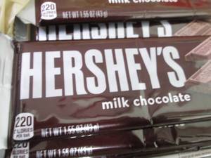 12- 1.55 oz Hersheys Bars...