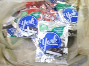 12- 1.4 oz York Peppermint Pattie...