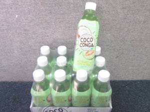 12- 16.9 oz Coco Conga Melon Juice...