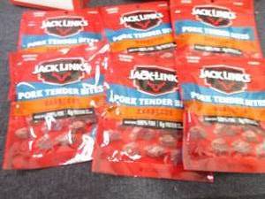 6- 2.85 oz Jack Links Pork Tender B...