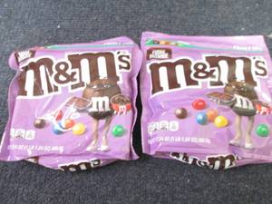 2- 17.24 oz Fudge Brownie M&Ms...