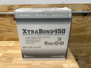 PREMIER BUILDING SOLUTIONS Case of Xtra Bond 450 Neutral Cure Silicone Sealant- Clear (24 tubes)