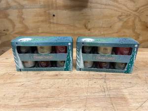 YANKEE CANDLE Lot of 2- Candle Sets (6 per set)