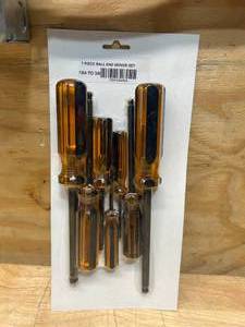 7 Piece Ball End Driver Set 764 to 38