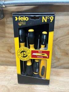 FELO Screwdriver Set with Utility Knife