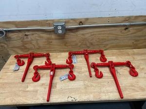 ULTRA-TOW Lot of 4-  516in. Ratchet Chain Binders  5400-Lb. Load Capacity