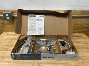 MOEN Adler Single-Handle Pull-Down Sprayer Kitchen Faucet with Power Clean and Reflex in Spot Resist Stainless